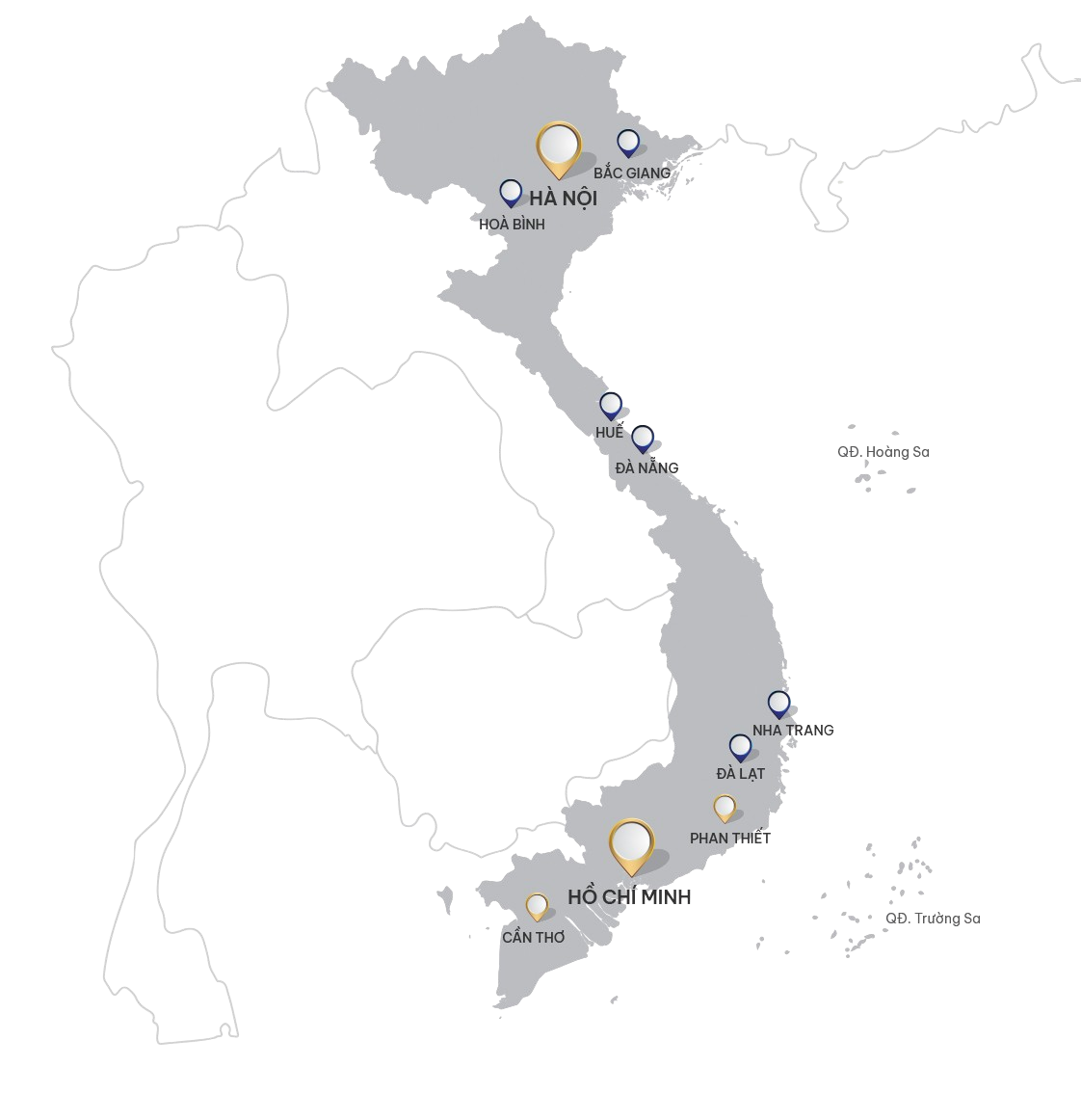 Địa bàn kinh doanh